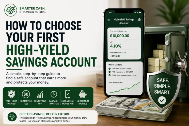 How to Choose Your First High-Yield Savings Account