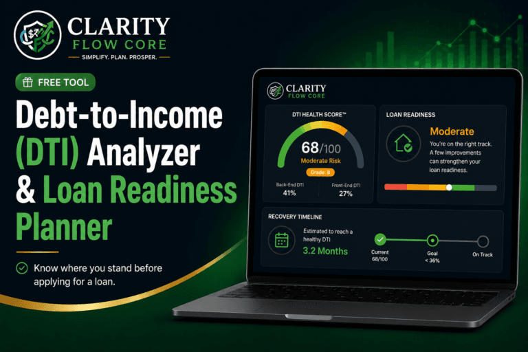 debt-to-income ratio analyzer