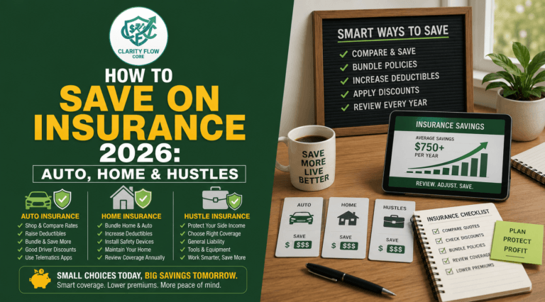 A laptop and car keys showing how to save on insurance 2026.