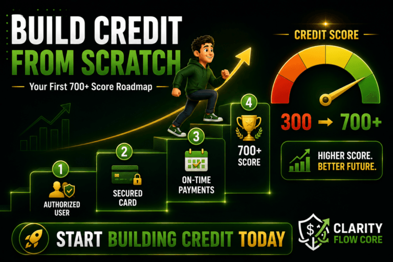 how to build credit from scratch