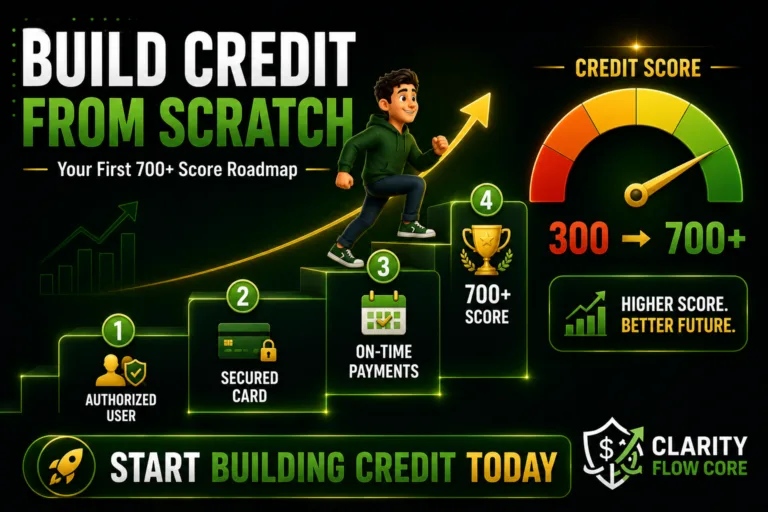 how to build credit from scratch