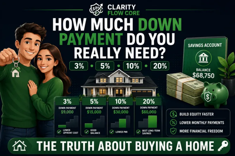 how much down payment do you really need