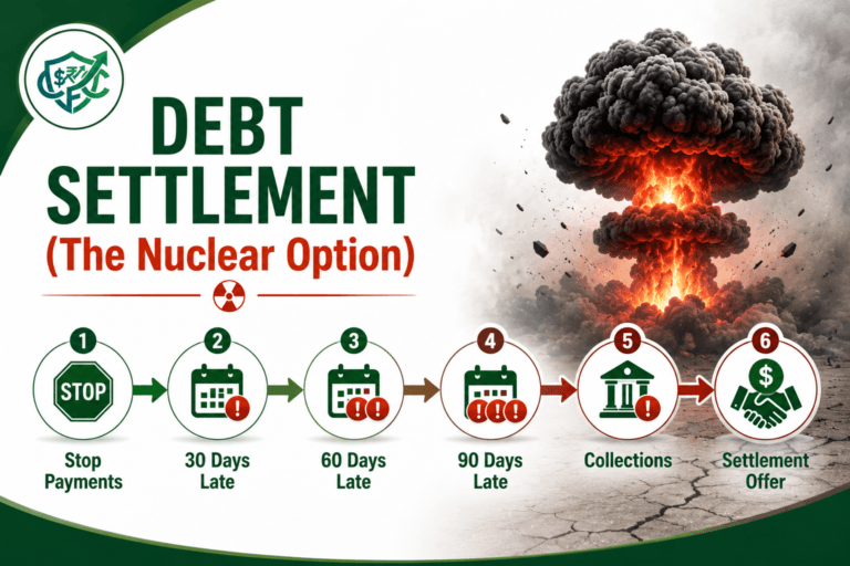 Debt Settlement Nuclear Option: Debt consolidation vs debt settlement