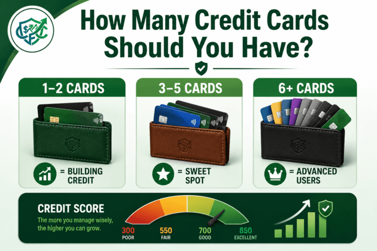 How many credit cards should you have