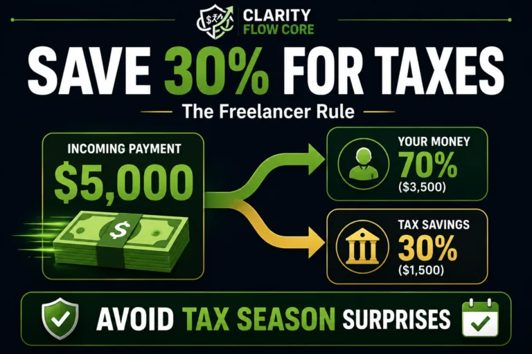 how much should freelancers save for taxes