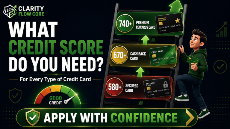 Credit score is needed for credit card