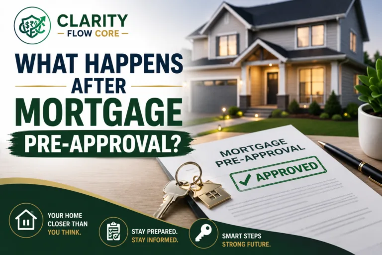What Happens After Mortgage Pre-Approval