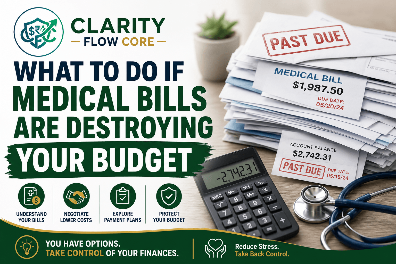 What to do if medical bills are destroying your budget – medical debt, hospital bills, payment plans, and budgeting help