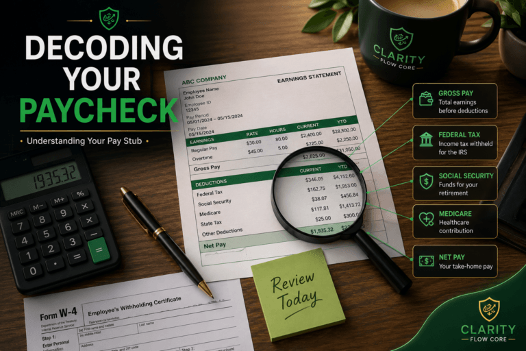 understanding your pay stub