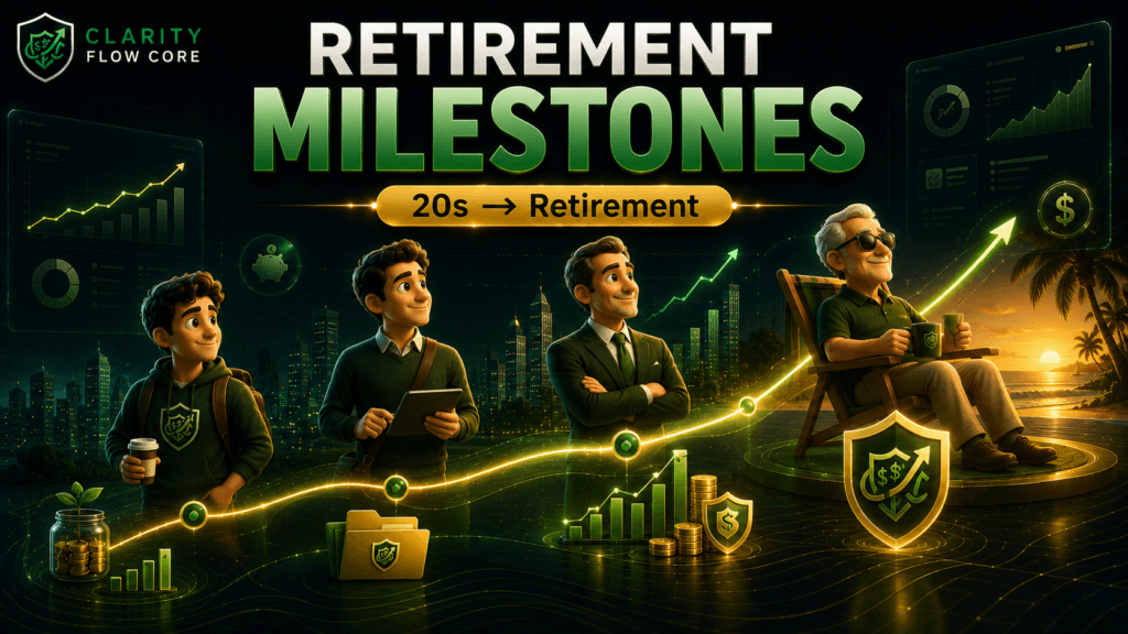 retirement milestones by decade