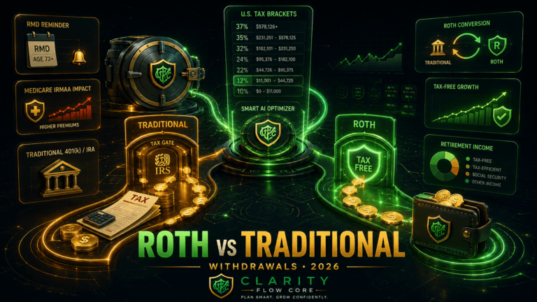 Roth vs traditional withdrawals