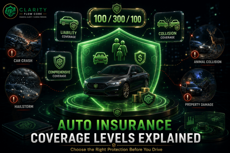 auto insurance coverage levels explained
