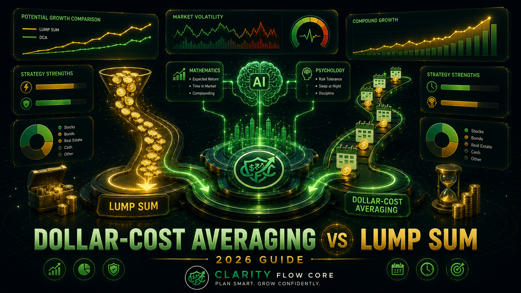 dollar-cost averaging vs lump sum investing