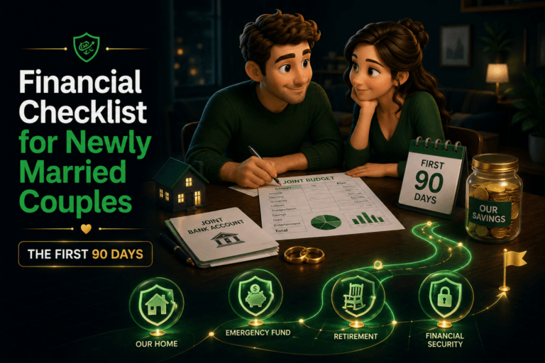financial checklist for newly married couples