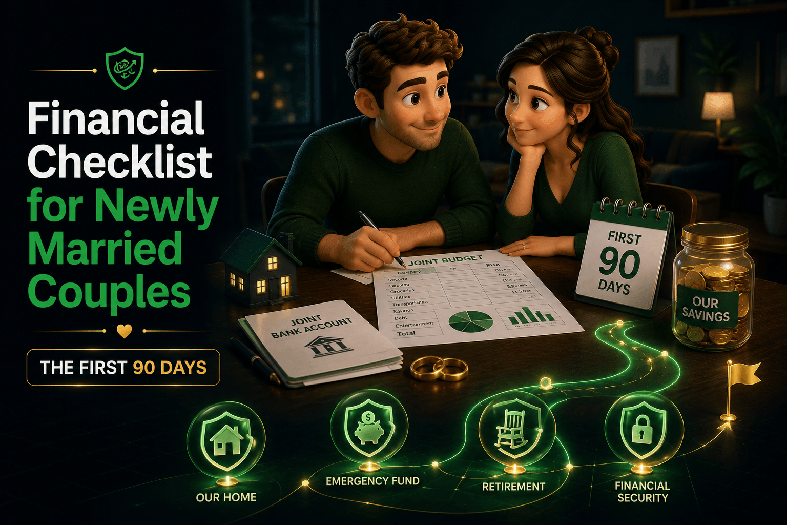 financial checklist for newly married couples
