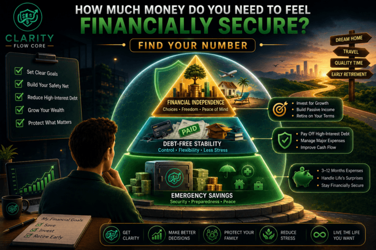 how much money do you need to feel financially secure