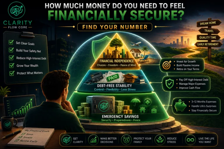 how much money do you need to feel financially secure