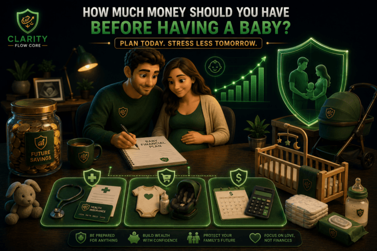 how much money should you have before having a baby