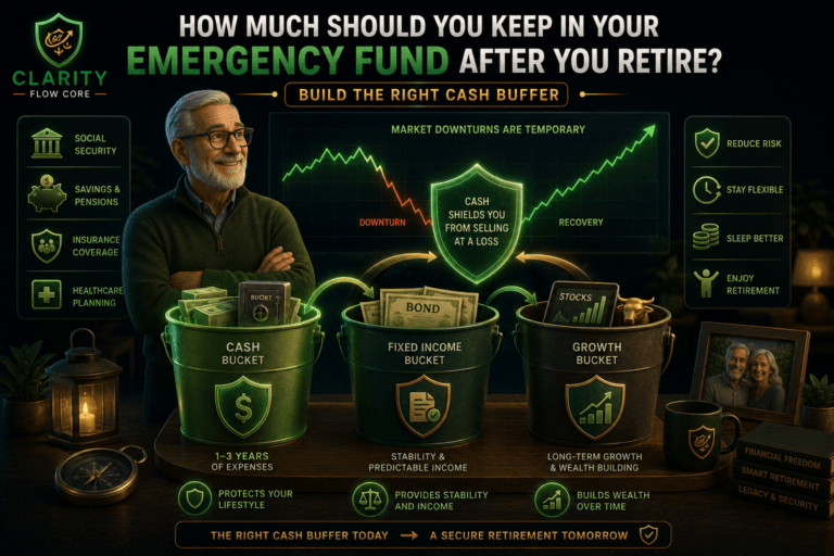 how much money should you keep in your emergency fund after you retire
