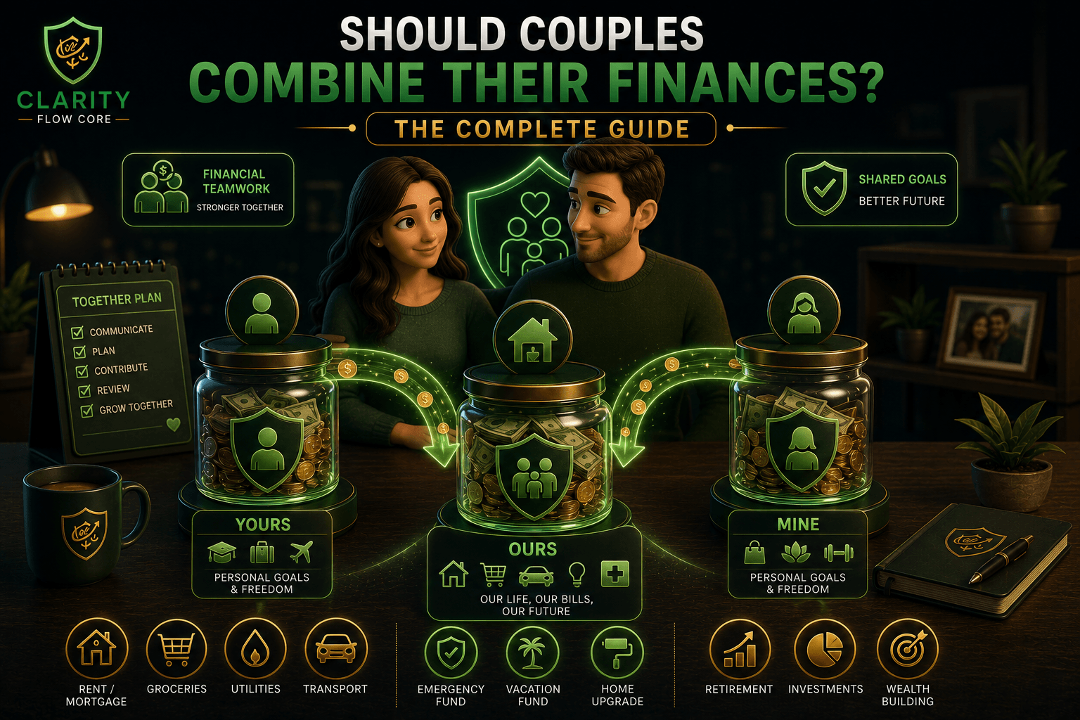 should couples combine their finances