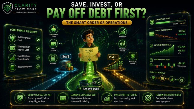 save invest or pay off debt first