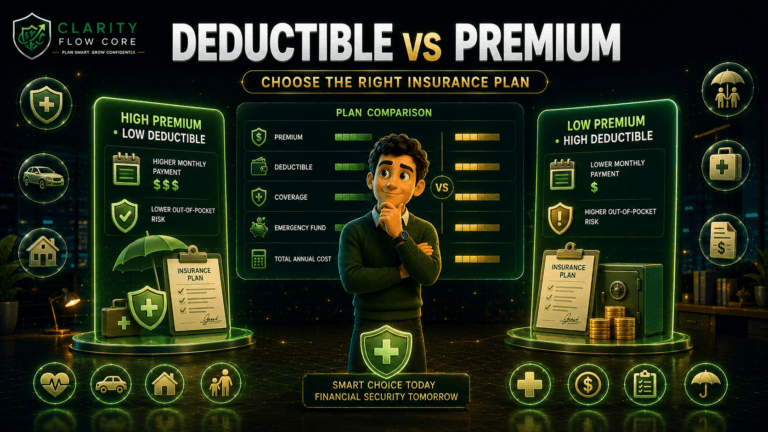 deductible vs premium