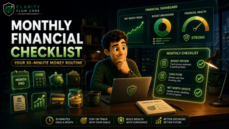 monthly financial checklist